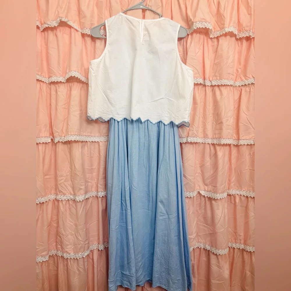 Strut & Bolt embroidered midi dress - Picture 2 of 5